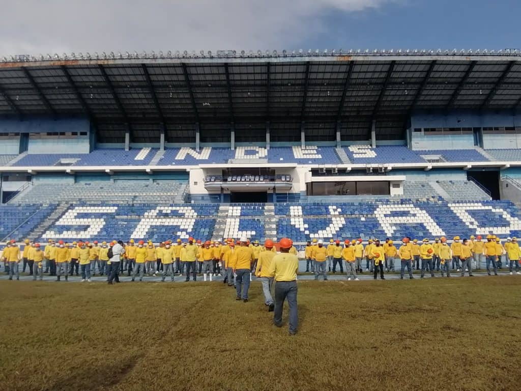 Comienza la modernización en Estadio “El Mágico” González