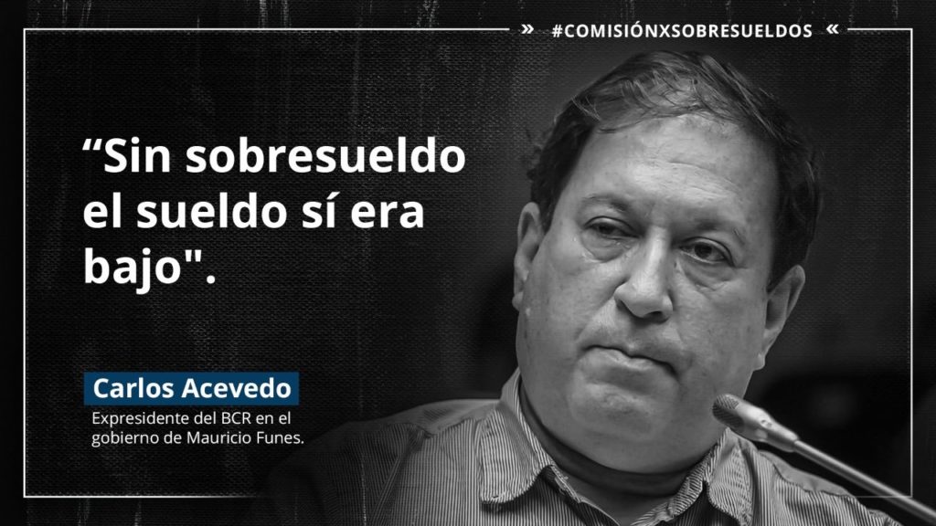 Declara Carlos Acevedo en comisión de sobresueldos