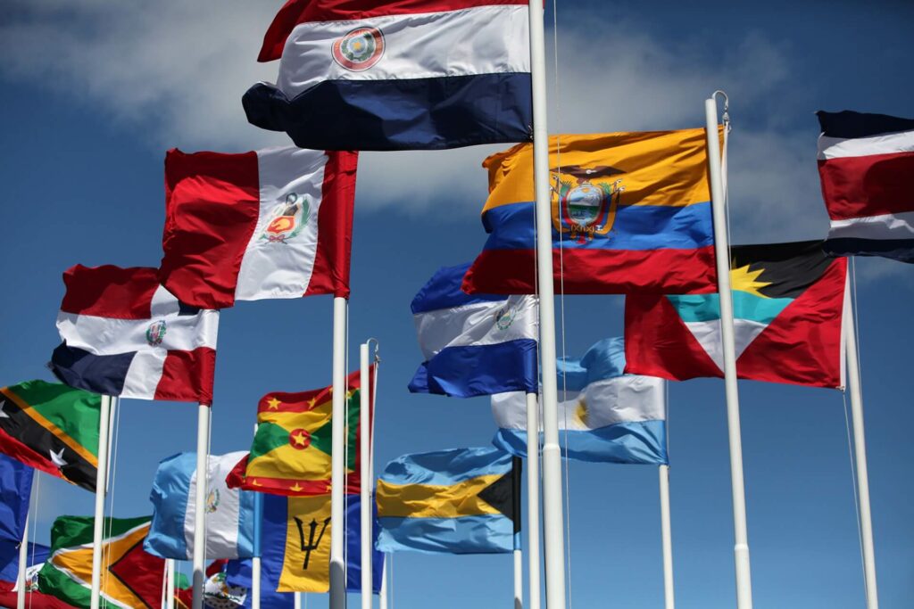 Banderas America Latina America Latina 2022 Mauricio Jaramillo